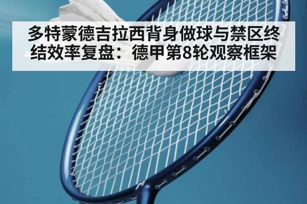 多特蒙德吉拉西背身做球与禁区终结效率复盘：德甲第8轮观察框架
